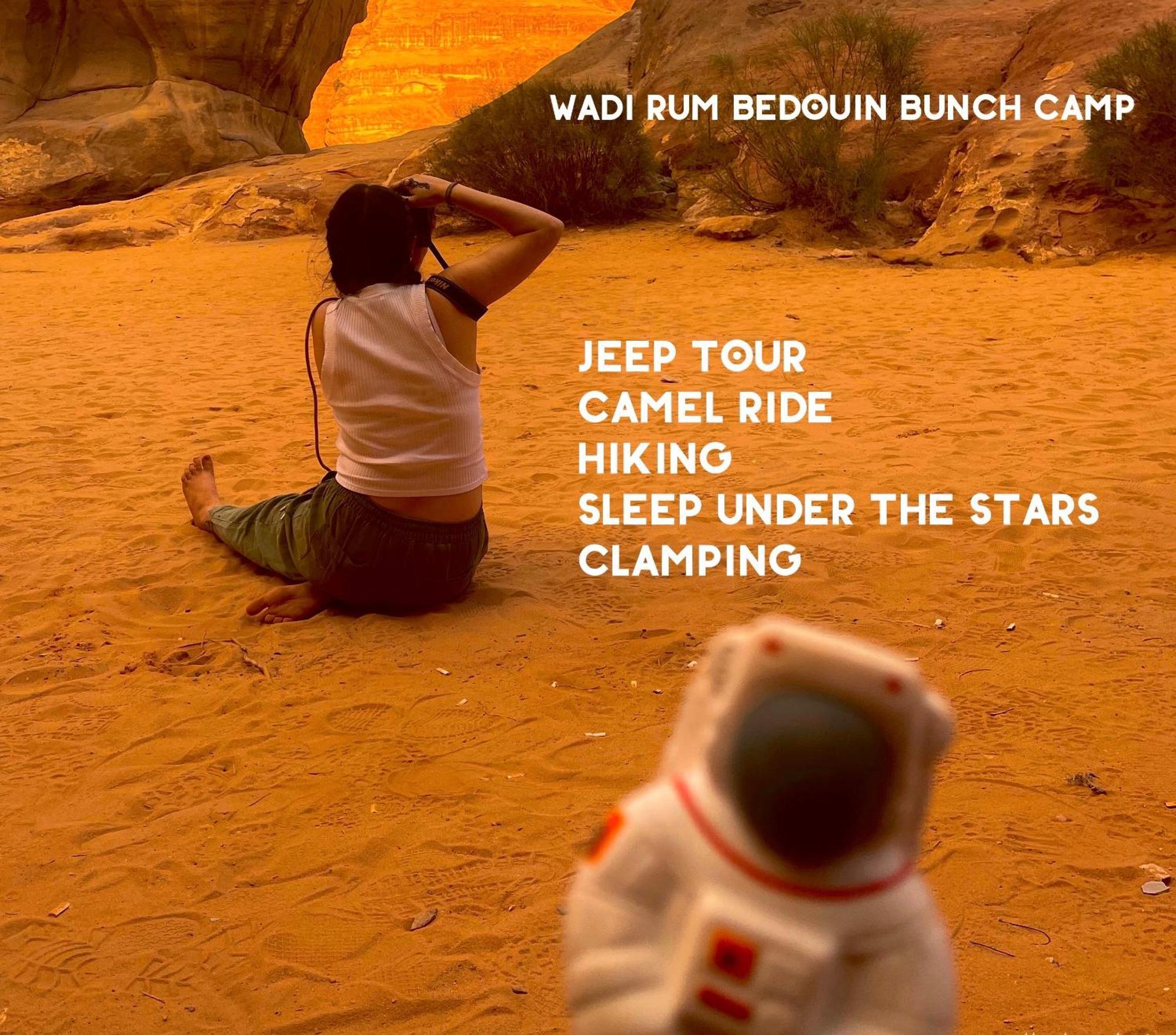 Bedouin Bunch Camp Hotel Wadi Rum Eksteriør billede